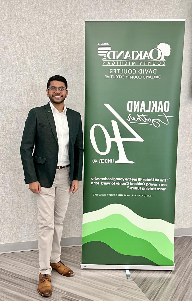 Hemanth Tadepalli Named to Oakland County’s 40 Under 40